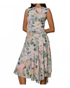 Sanctuary New Day Mesh Midi Dress - Multicolor