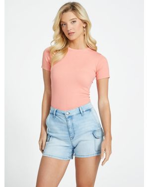 Guess Tiana Seamless Top - Blue