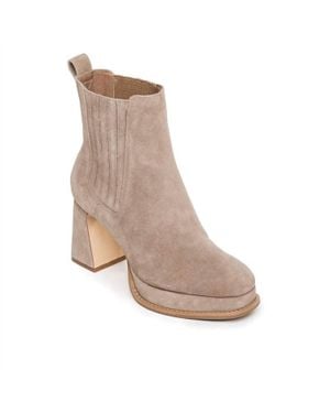 Bernardo Nicola Platform Boots - Brown