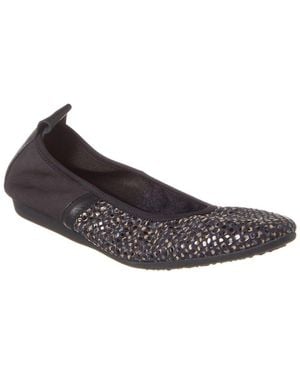 Arche Lamour Dido Leather Flat - Black