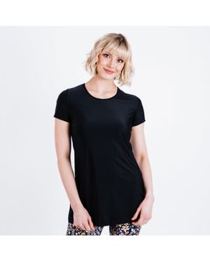 Calypsa Anna Longer Length Swim Tunic - Black