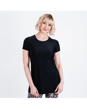 Calypsa Anna Longer Length Swim Tunic - Black