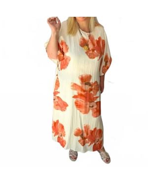 Never Fully Dressed Blurred Simmi Dress - Orange