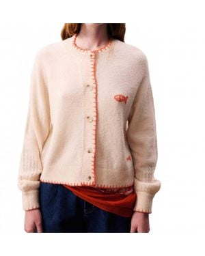 FRNCH Mara Cardigan - Natural