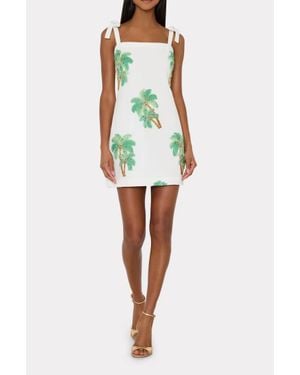 MILLY Ceri Embroidered Mini Dress - White
