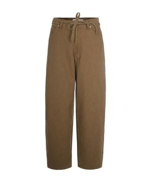 Samsøe & Samsøe Washed Otter Saharper 15803 Pants - Natural