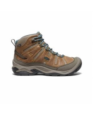 Keen Circadia Mid Waterproof Hiking Boots - Gray