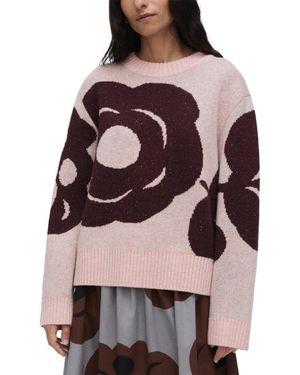 Marimekko Rws Virtaus Tumma Pullover - Pink