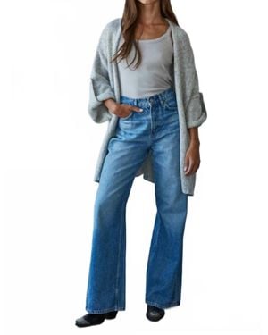 Be Cool Robin Open Front Cardigan - Blue