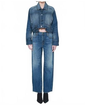 NOEND Miley Straight Leg Jeans - Blue
