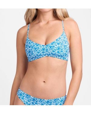 JOLYN Eliana Bikini Top - Blue