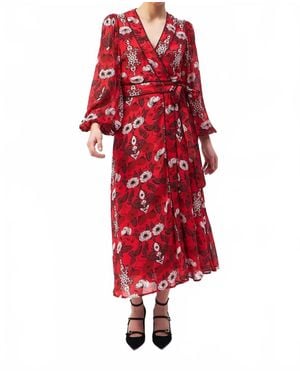 Beyond By Vera Isabella Dress - Red