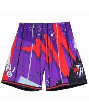 Mitchell & Ness Hyper Hoops Swingman Toronto Raptors Shorts - Blue