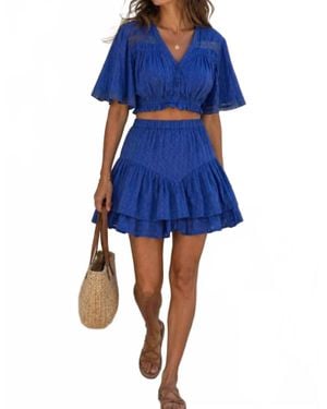 Bila77 San Gabriel Top - Blue