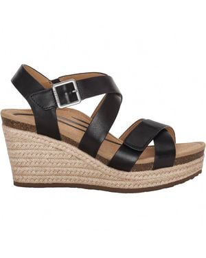 Aetrex Anna Leather Wedge - Metallic