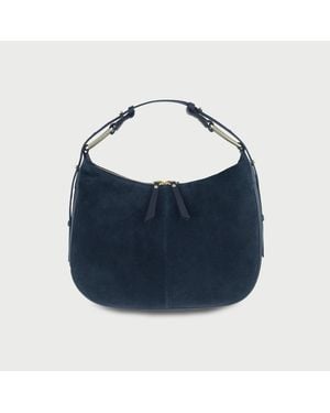Apatchy London The Charlie Leather Bag - Blue