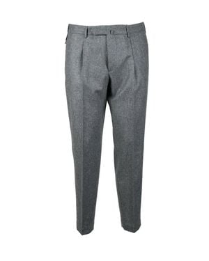 SANTANIELLO RIMA Rima Wool Pants - Gray