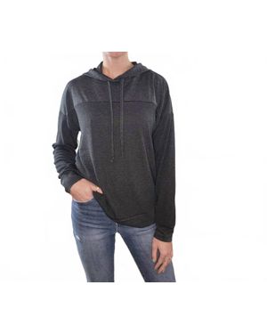 Staccato Aviana Light Weight Hoodie Sweatshirt - Gray