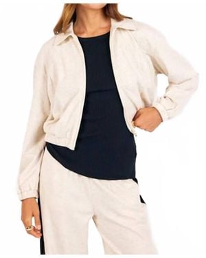 Sadie & Sage Metro Knit Jacket - White