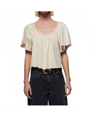 Nation Ltd Anna Sunburst Top - Black
