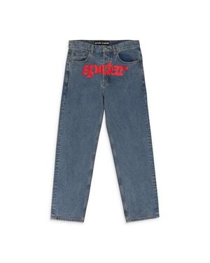 Sp5der V3 Straight-Fit Jeans - Blue