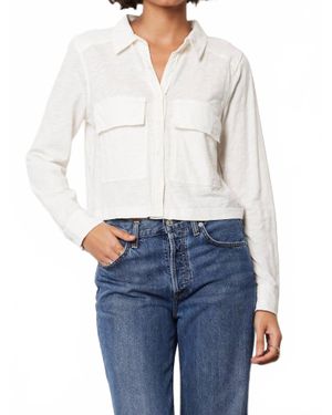 Bobi Utility Shirt - White