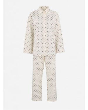 Becksöndergaard Amor Pajamas Set - White