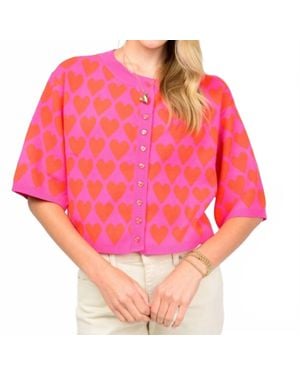 Ivy Jane Heartfelt Sweater - Red