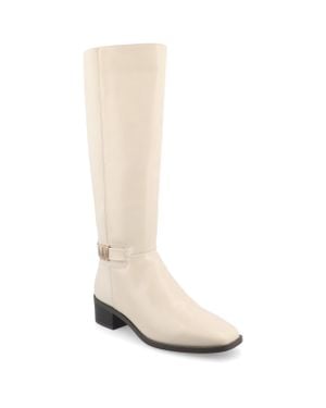 Journee Collection Collection Tru Comfort Foam Londyn Boots - Natural