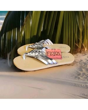 Flojos Elena Thong Sandal - Green