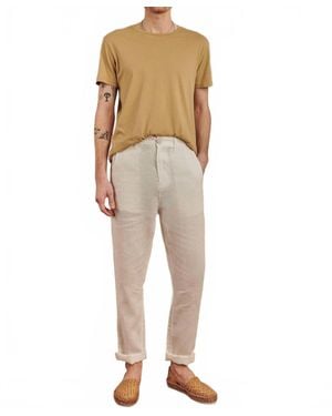Road to Nowhere Tonga Linen Pants - Natural