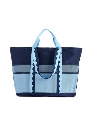 Shiraleah Camden Neoprene Tote Bag - Blue