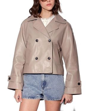 Walter Baker Ruth Leather Jacket - Red