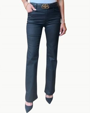 Bevy Flog Novel Flared Leg Pant - Blue