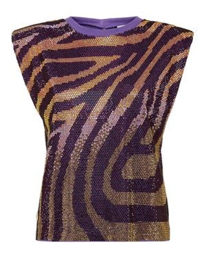 Philipp Plein T-shirt - Purple