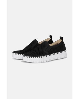 Ilse Jacobsen Tulip 141 Platform Slip On Shoes - Black