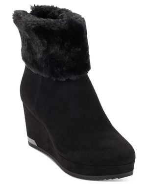 DKNY Nadra Wedge Booties - Black