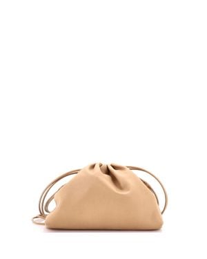 The Row Angy Crossbody Bag Leather Medium - Natural
