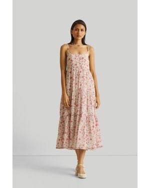 REISTOR Strappy Tiered Maxi Dress - Multicolor