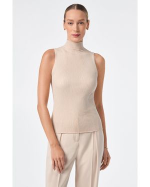 Trina Turk Westhampton Knit Pullover - Natural