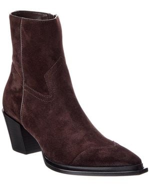 Jimmy Choo Cece Ab 60 Suede Bootie - Brown