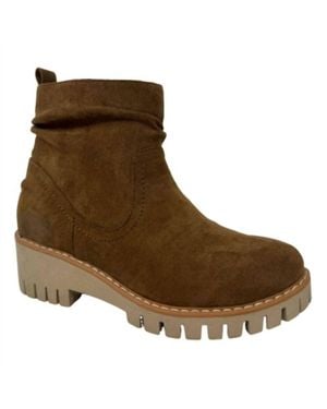Very G Dashing Sueded Boot - Brown