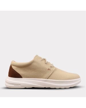Mykos Emerson Lace-Up Travel Sneaker - Natural