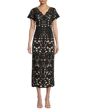 Shani Midi Dress - Black