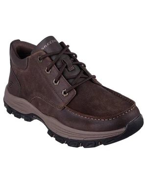 Skechers Knowlson Marsher 204922-Dkbr Relaxed Fit Hiking Boots Zap677 - Brown