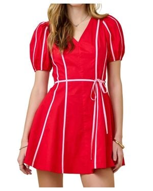 Day + Moon Amour Dress - Red