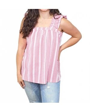 Layerz Clothing Sophia Sleeveless Top - Pink