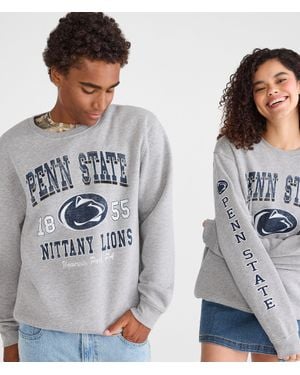 Aéropostale Penn State Nittany Lions Crew Sweatshirt - Gray