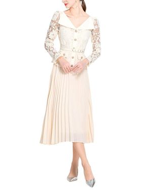 DZA Midi Dress - Natural
