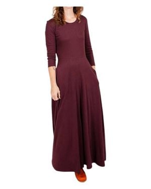 Mata Traders Mumbai Maxi Dress - Red